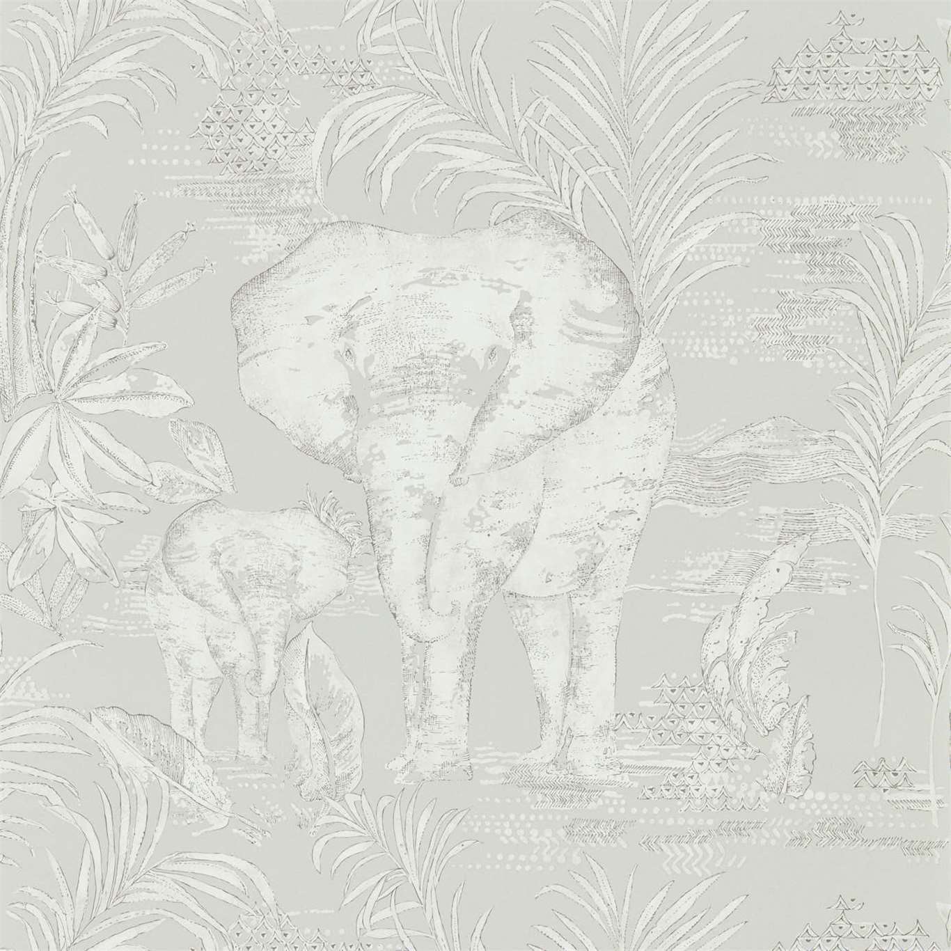 Kinabalu Silver Wallpaper by HAR