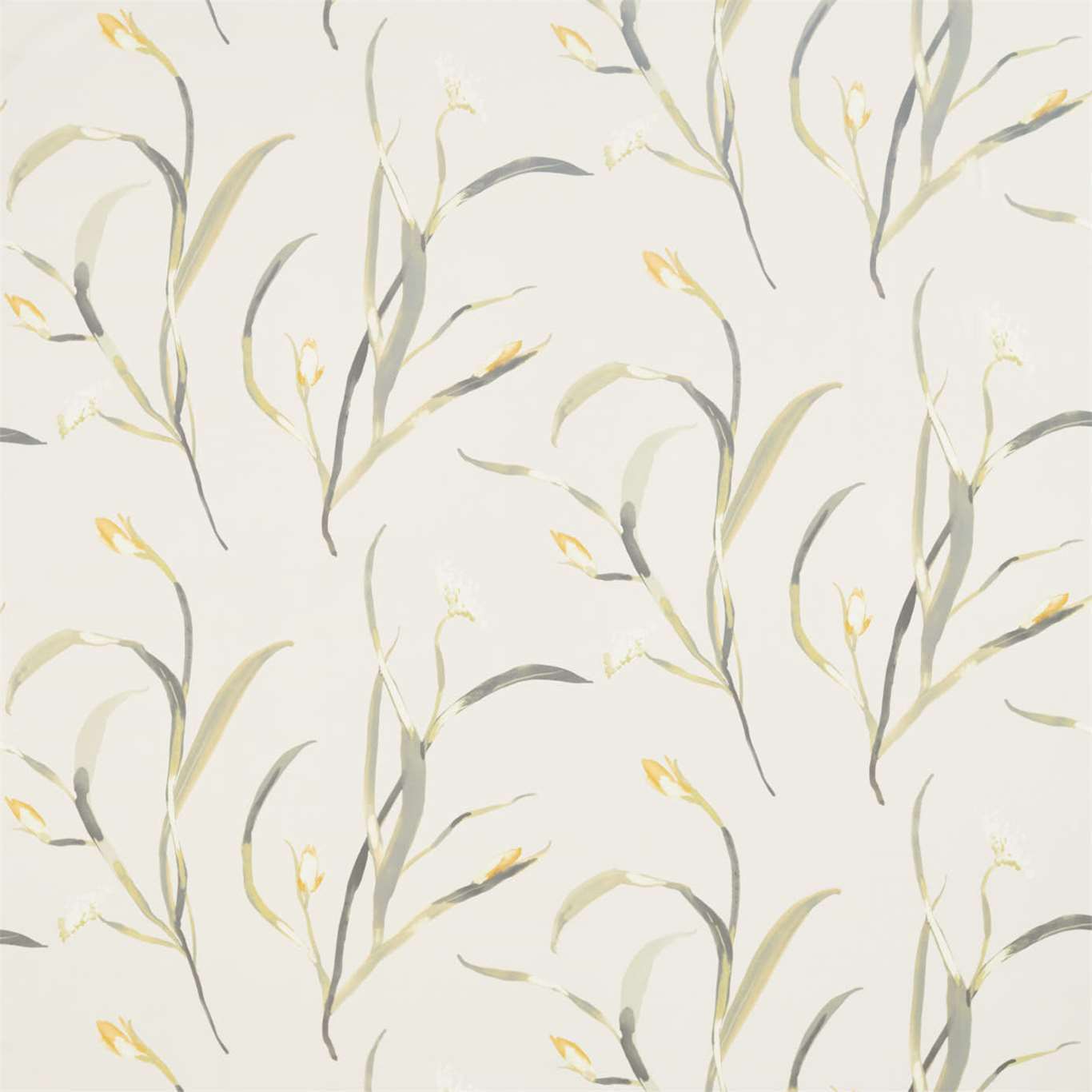 Saona Ochre/Linen Fabric by HAR