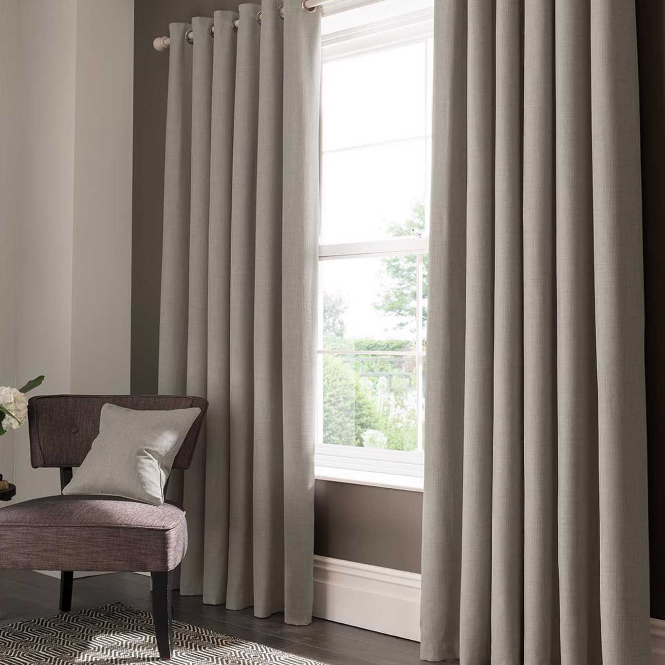Elba Feather Curtains by CNC