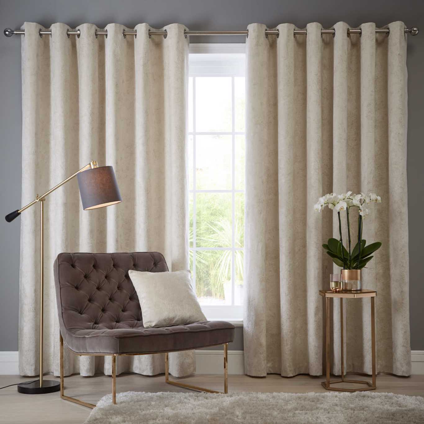 Navarra Oyster Curtains by CNC