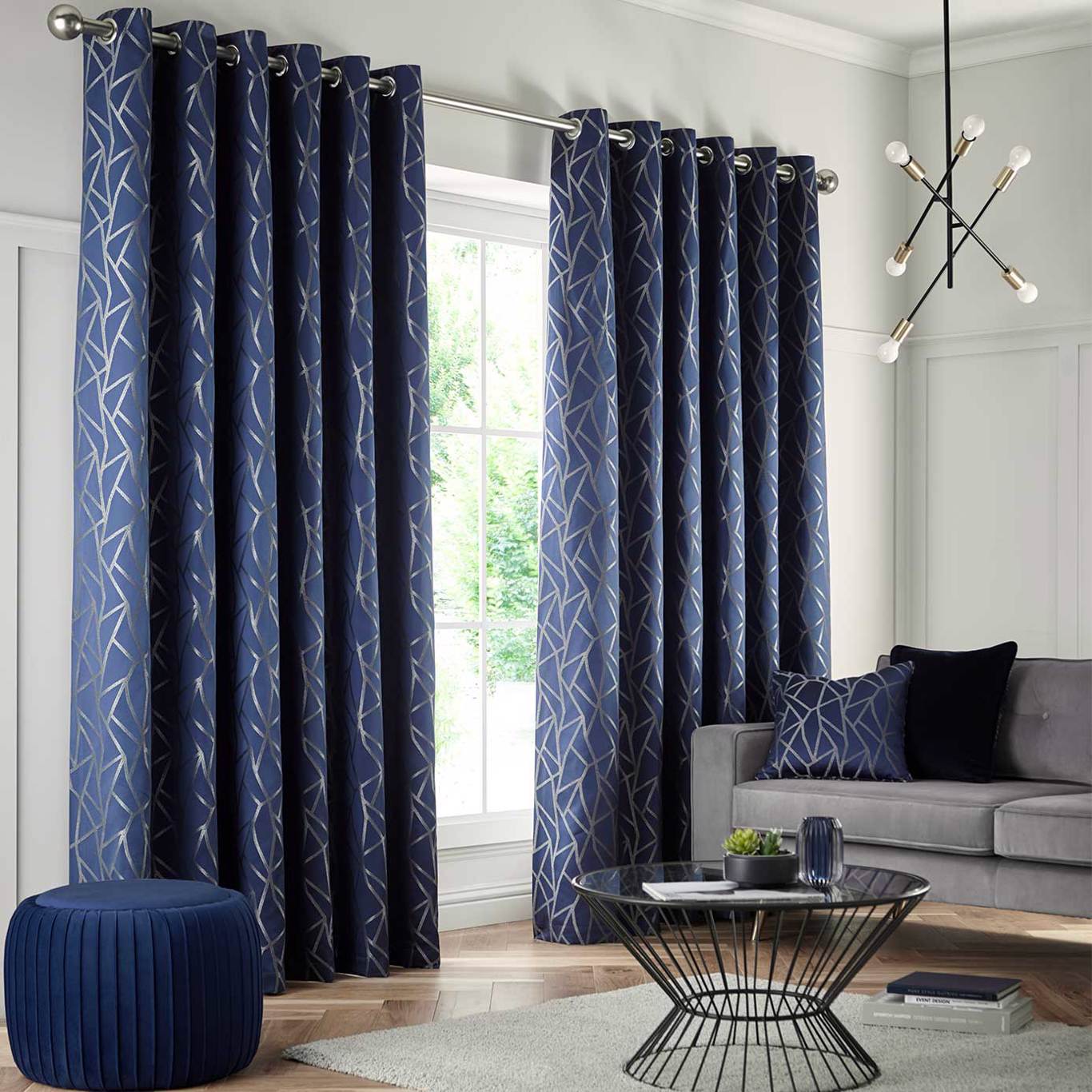 Como Curtain Ink Curtains by STG