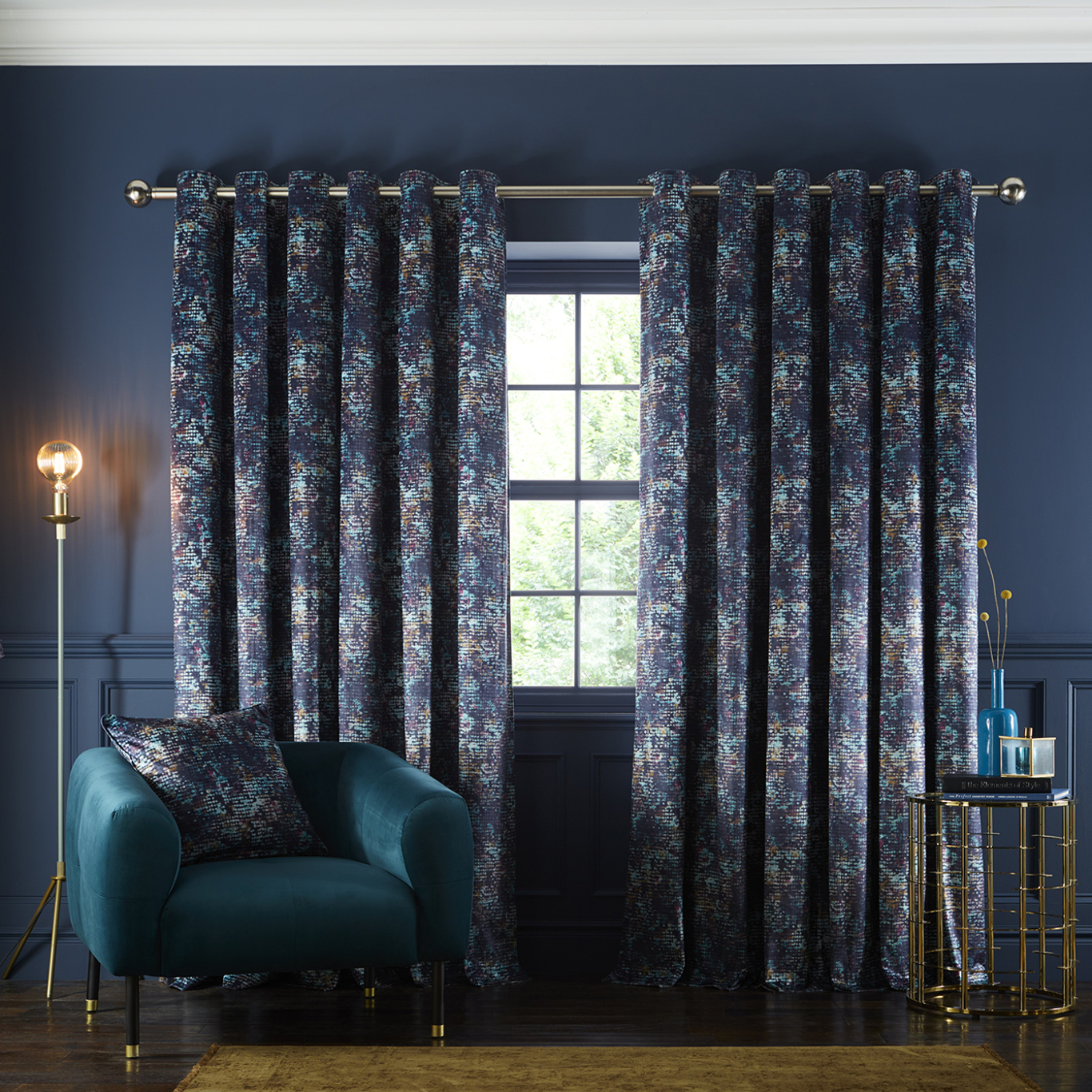 Eclipse Midnight Curtains by STG