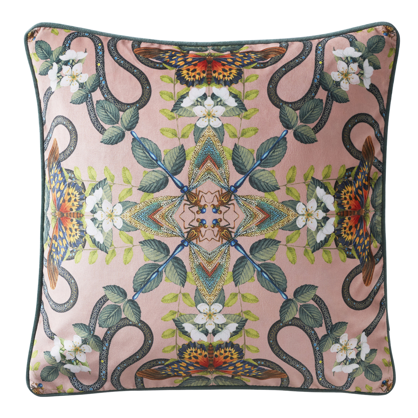 Emerald Forest Cushion Blush Cushions by CNC