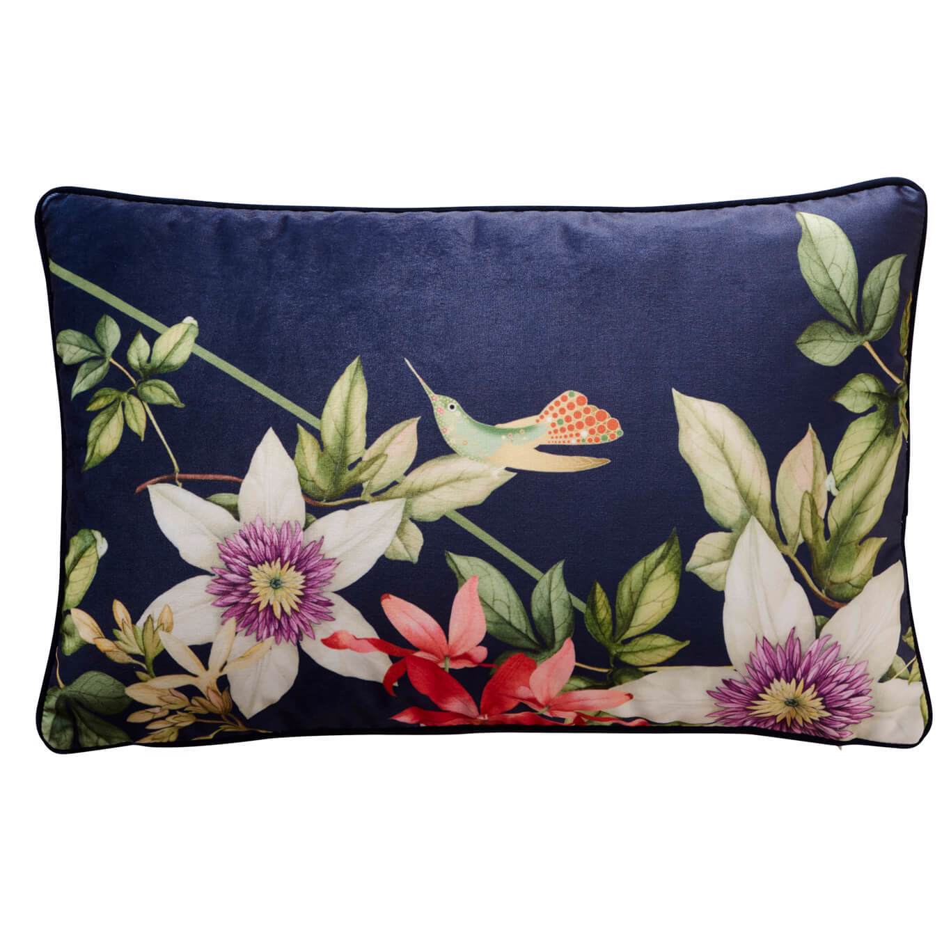 Hummingbird Midnight Cushions by CNC