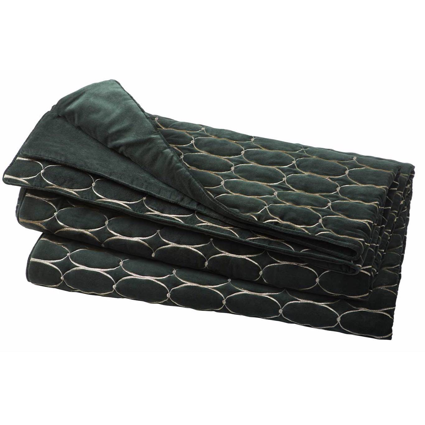 Renaissance Throw Emerald Bedding by WED