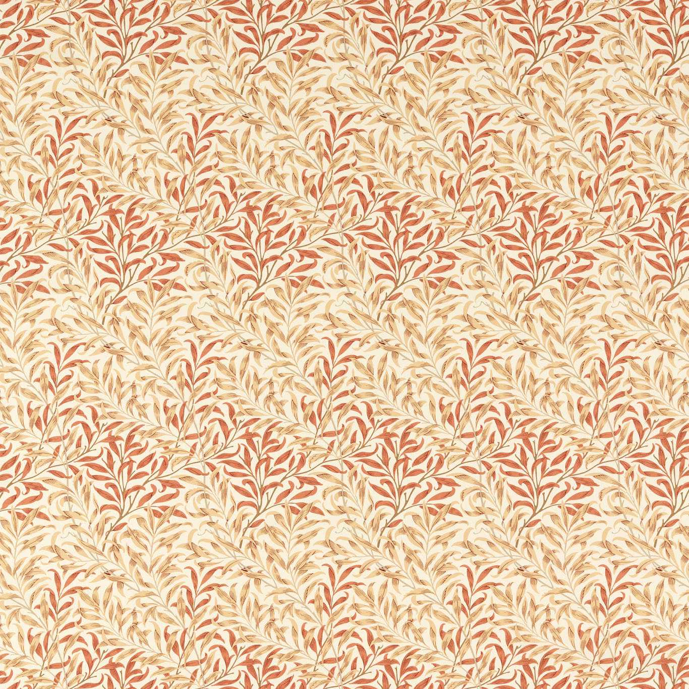 Willow Bough Russet/Wheat Fabric by MOR