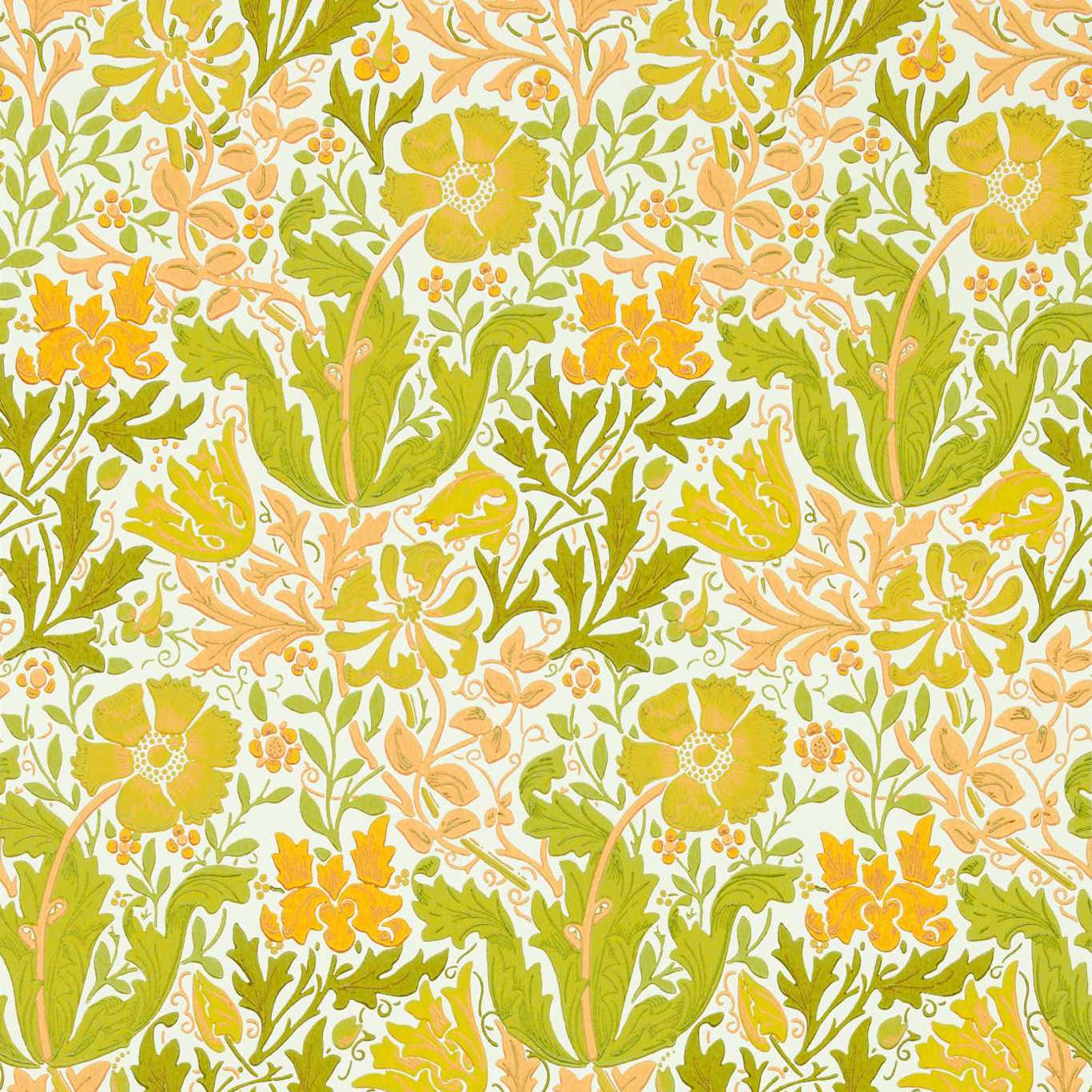 Compton Summer Yellow Wallpaper by MOR