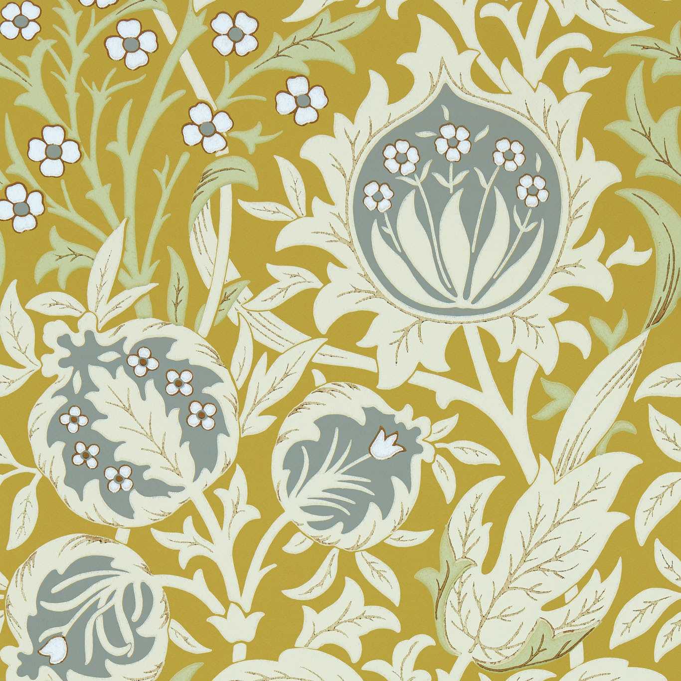 Elmcote Sunflower Wallpaper by MOR