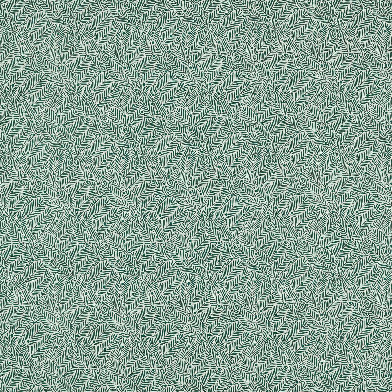 Yew & Aril Seagreen Fabric by MOR