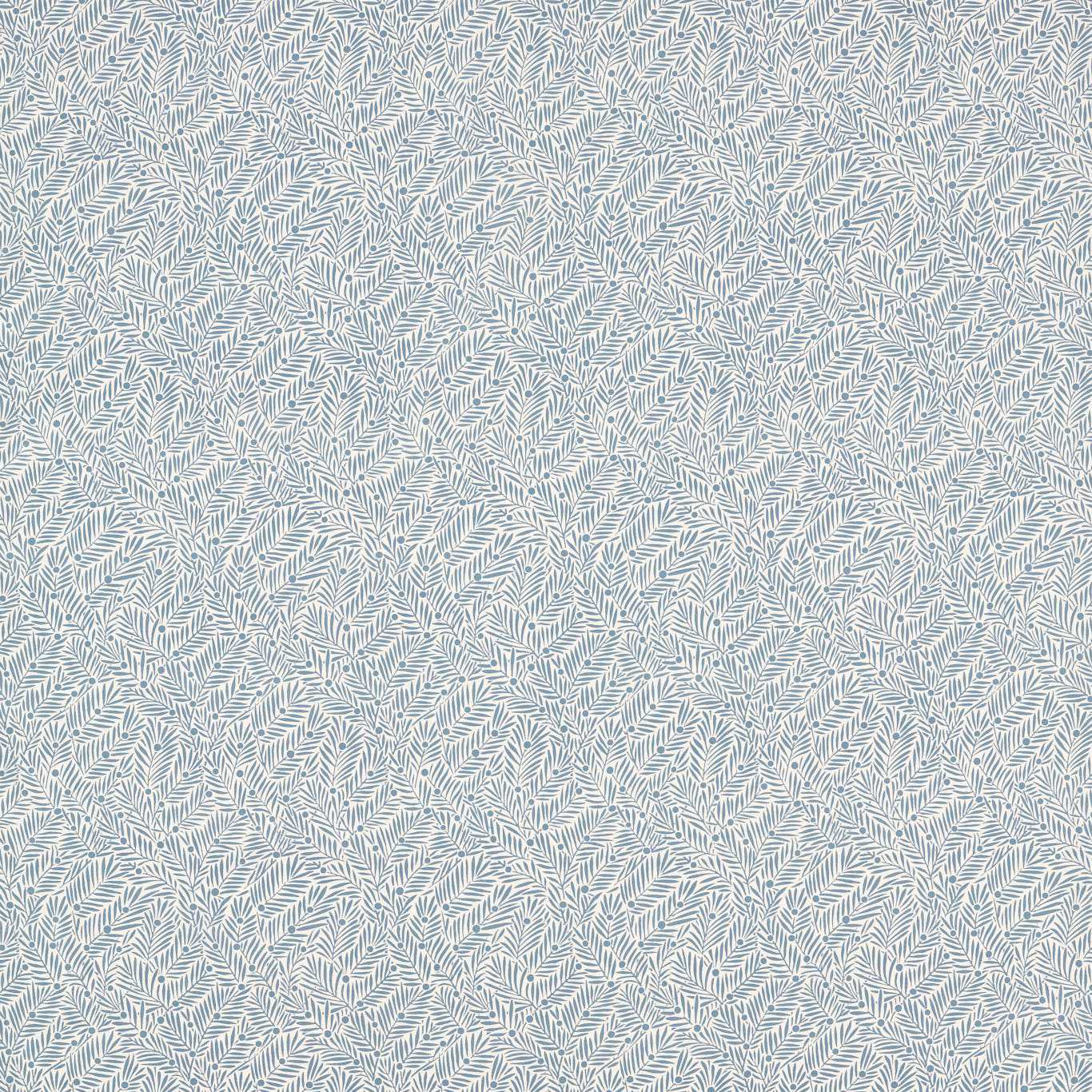 Yew & Aril Mineral Blue Fabric by MOR