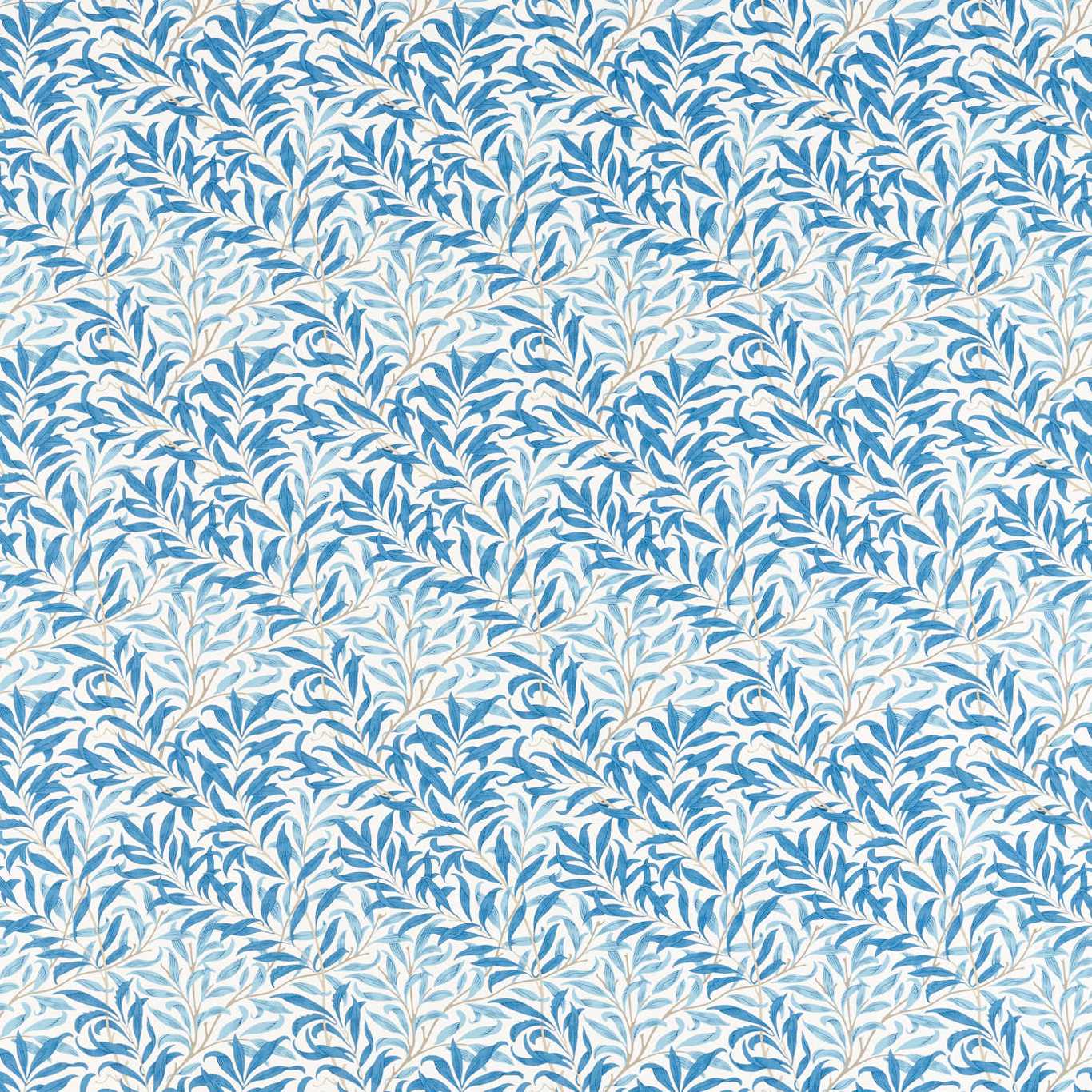 Willow Boughs Woad Fabric by MOR