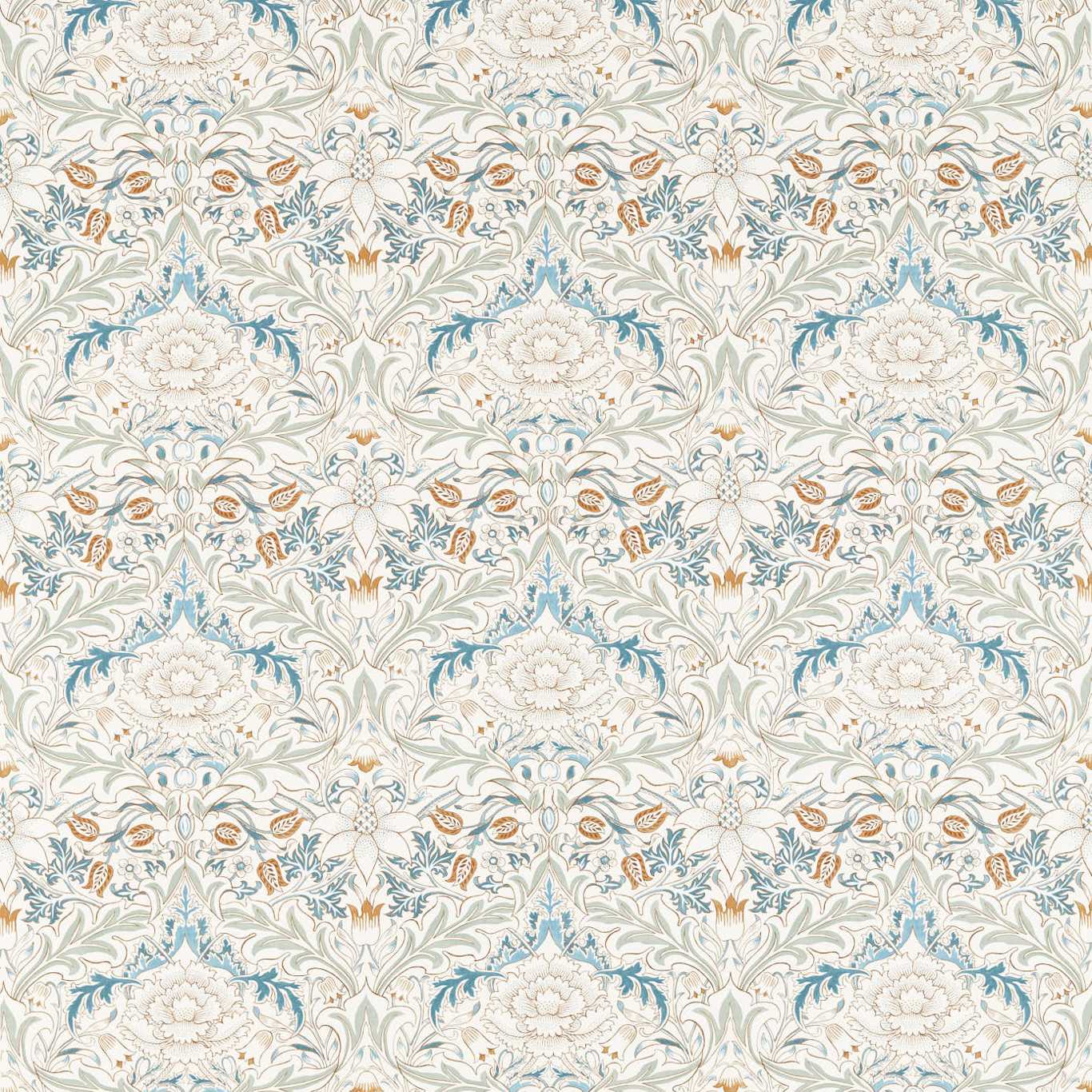 Simply Severn Bayleaf/Annatto Fabric by MOR