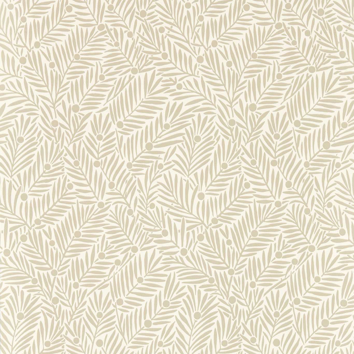 Yew & Aril Rice Paper Wallpaper by MOR