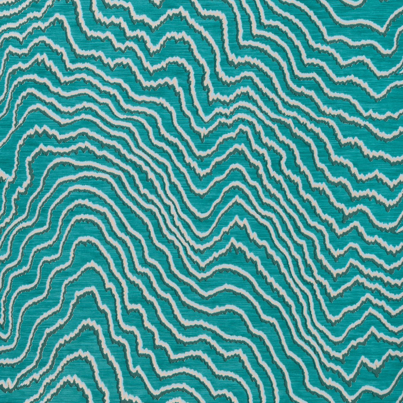 Fiji Teal Wallpaper | Clarke & Clarke by Sanderson Design