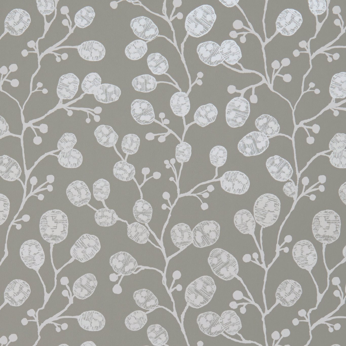 Honesty Taupe/Pearl Wallpaper by CNC