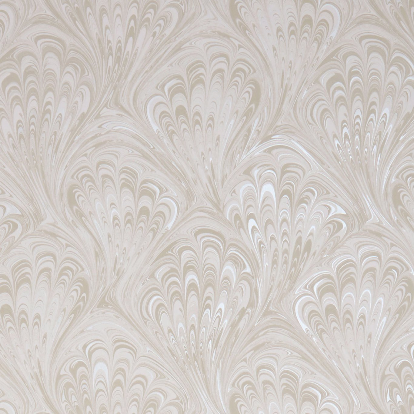 Pavone Ivory/Pearl Wallpaper by CNC