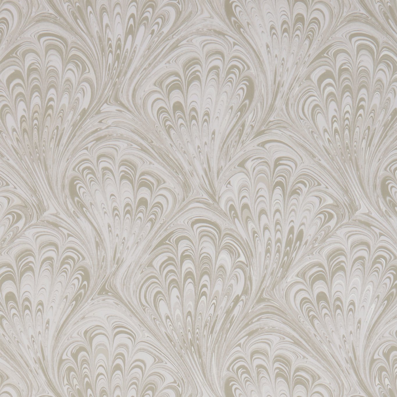 Pavone Taupe/Gilver Wallpaper by CNC