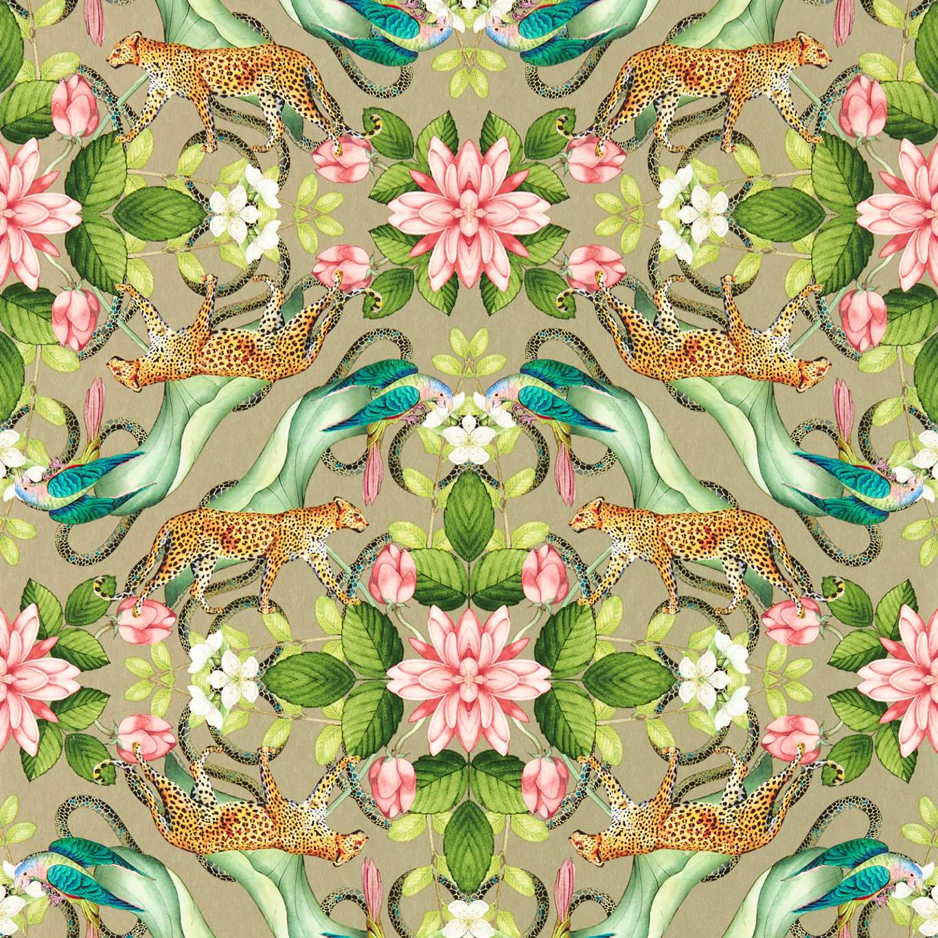 Menagerie Gilver Wallpaper by WED