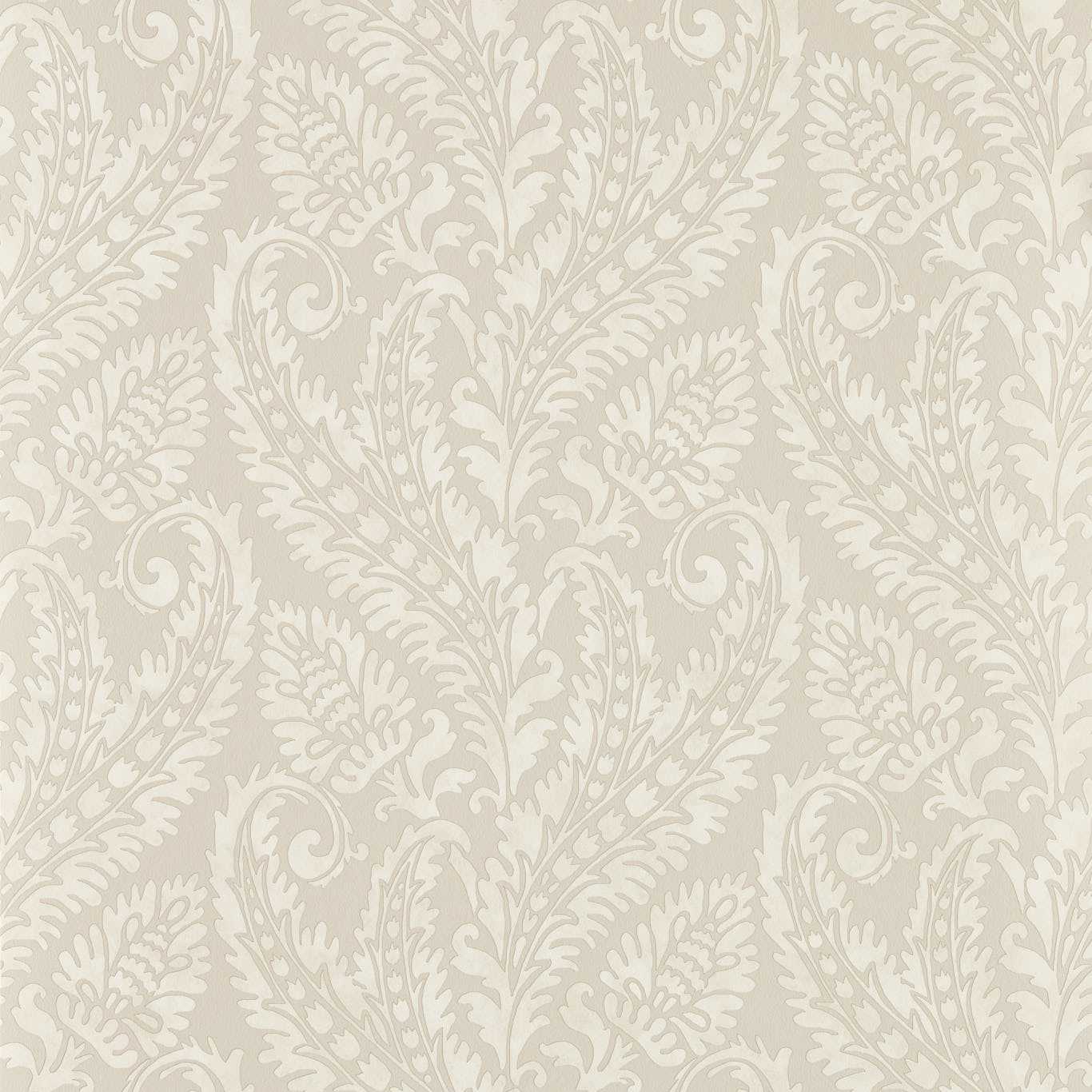 Regale Ivory/Mocha Wallpaper by CNC