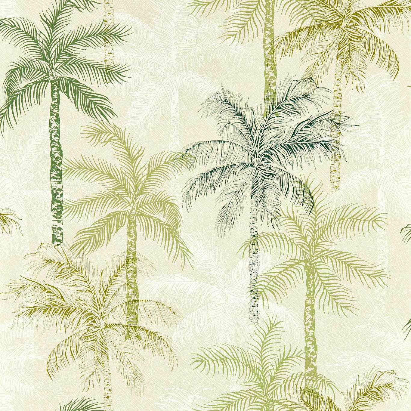 Palmyra Palm Wallpaper by CNC