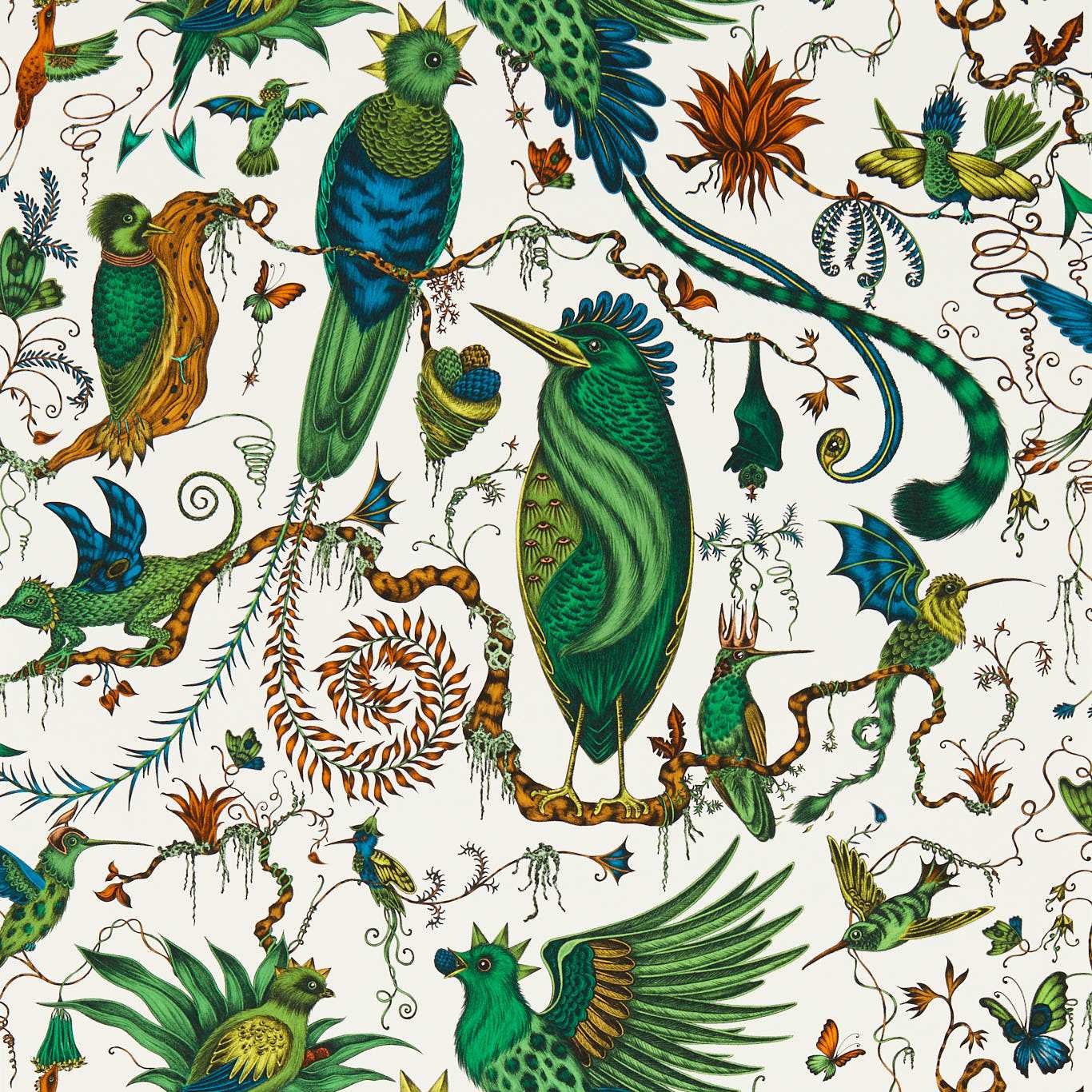 Quetzal Green Wallpaper by CNC