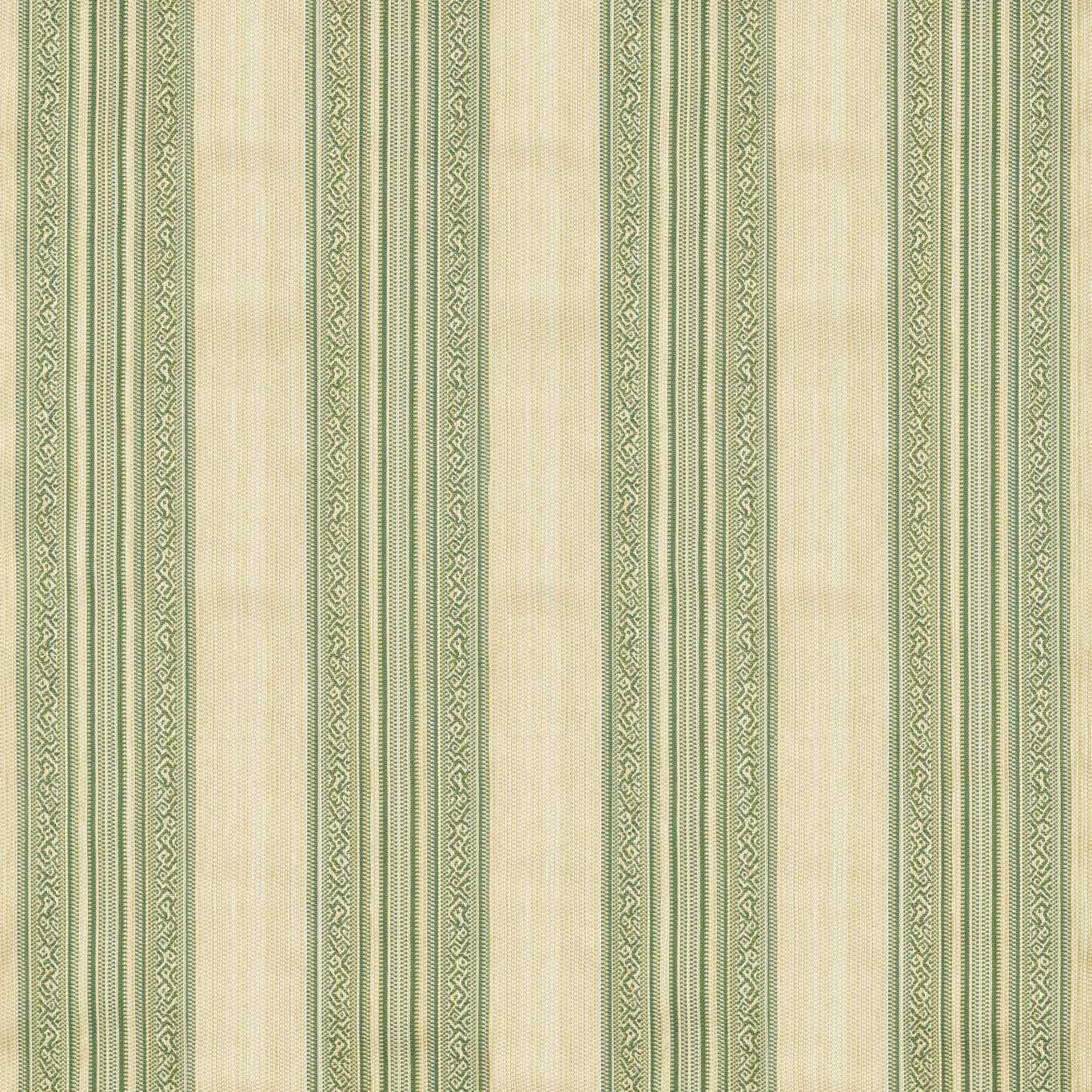 Hanover Stripe Evergreen Fabric by ZOF