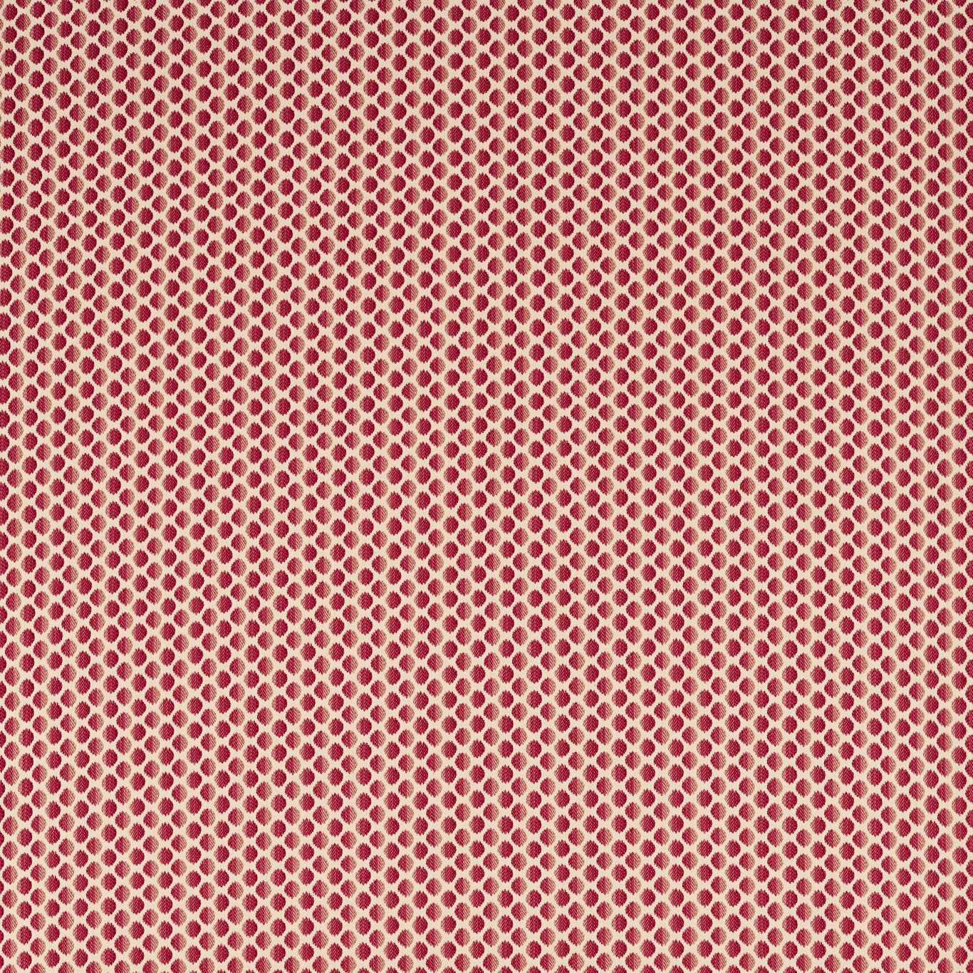 Seymour Spot Crimson Fabric by ZOF