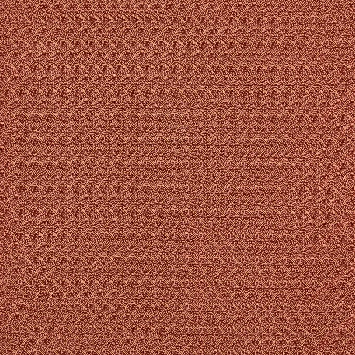 Tudor Damask Cochineal Fabric by ZOF