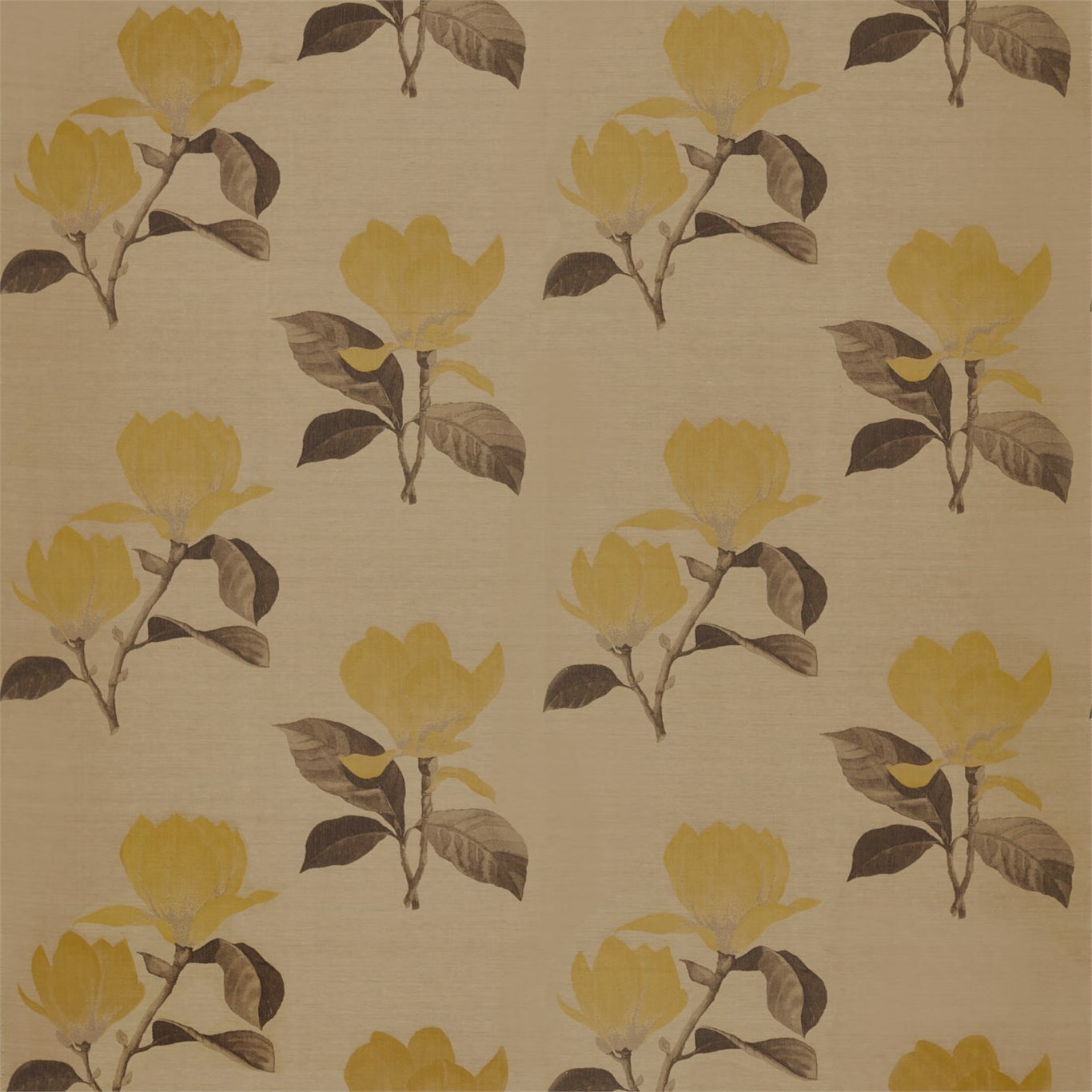 Kobushi Magnolia Gold Fabric by ZOF