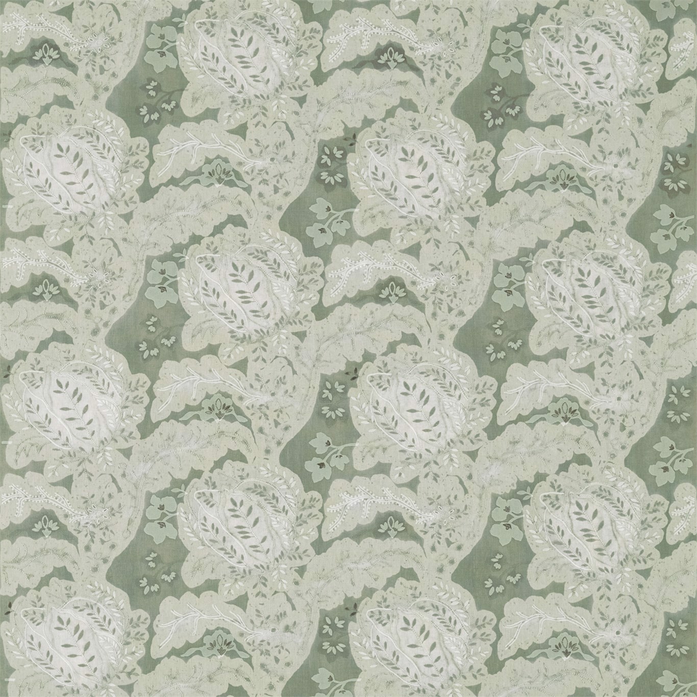 Antheia Green Stone Fabric by ZOF