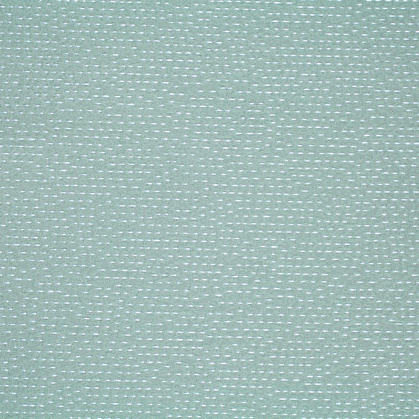 Stitch Plain Aqua Fabric by ZOF