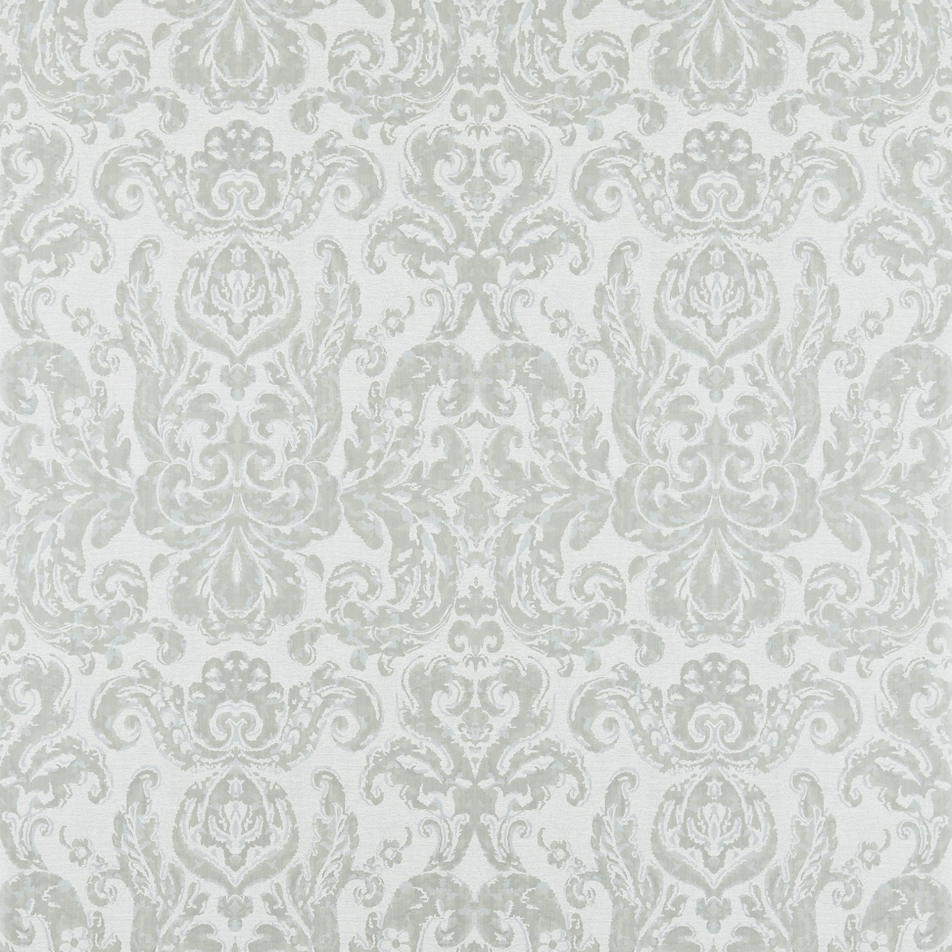 Brocatello Silver Wallpaper by ZOF