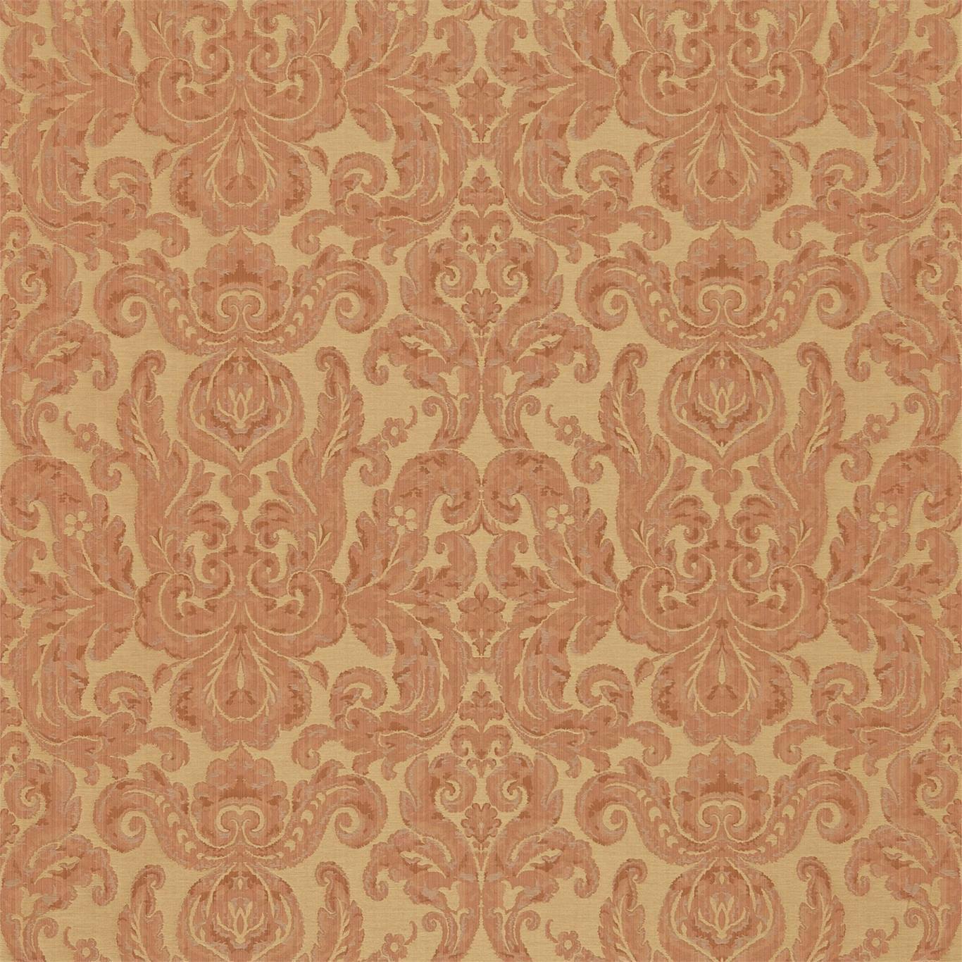 Brocatello Terracotta Fabric by ZOF