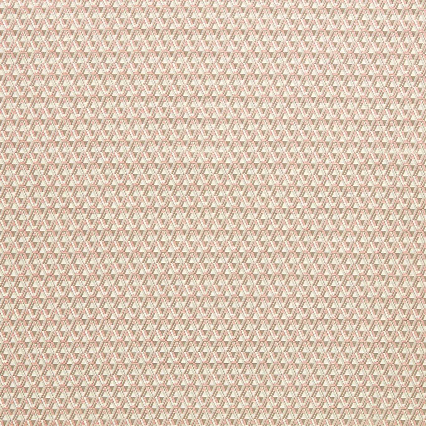 Domino Diamond Quartz Pink Fabric by ZOF