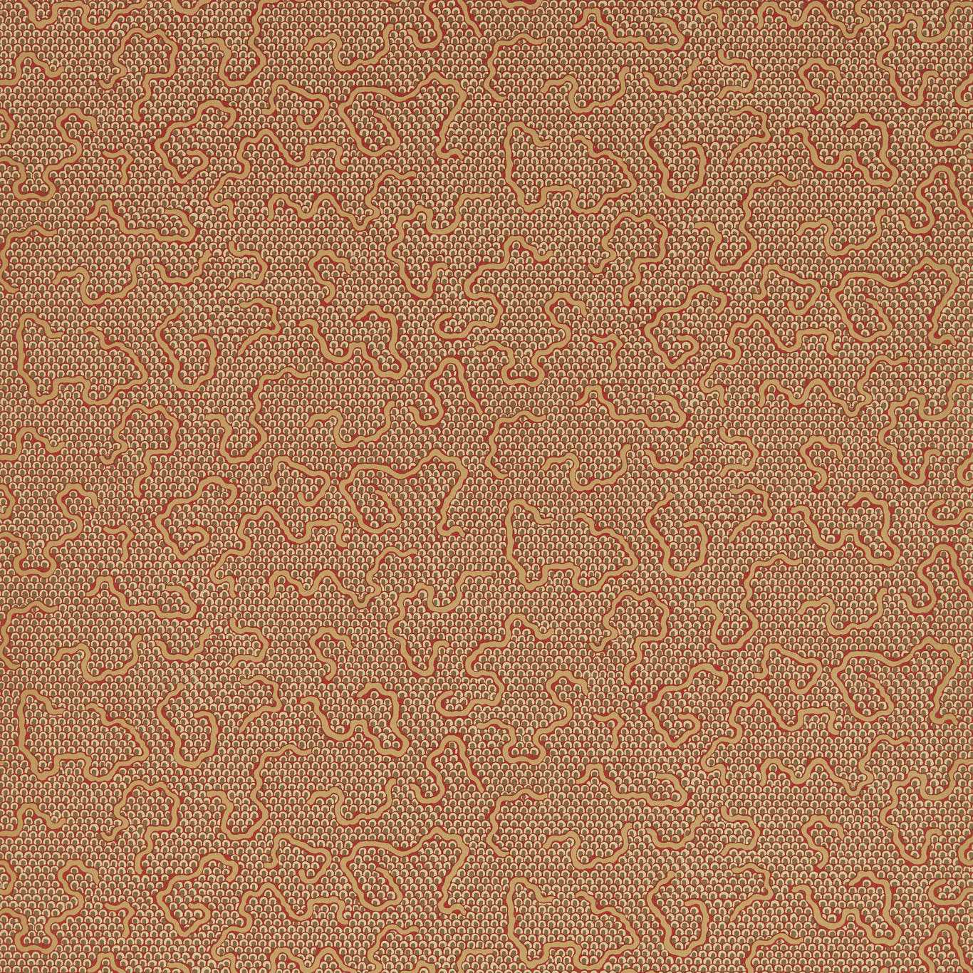 Domino Paper Russet Wallpaper by ZOF