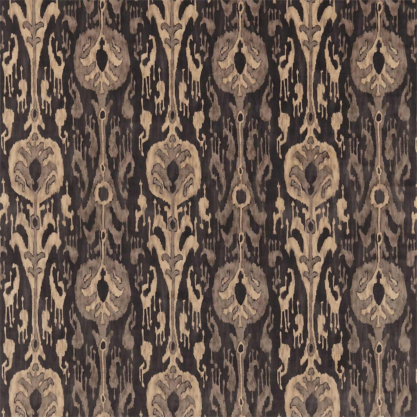 Kashgar Velvet Pewter/Silver Fabric by ZOF