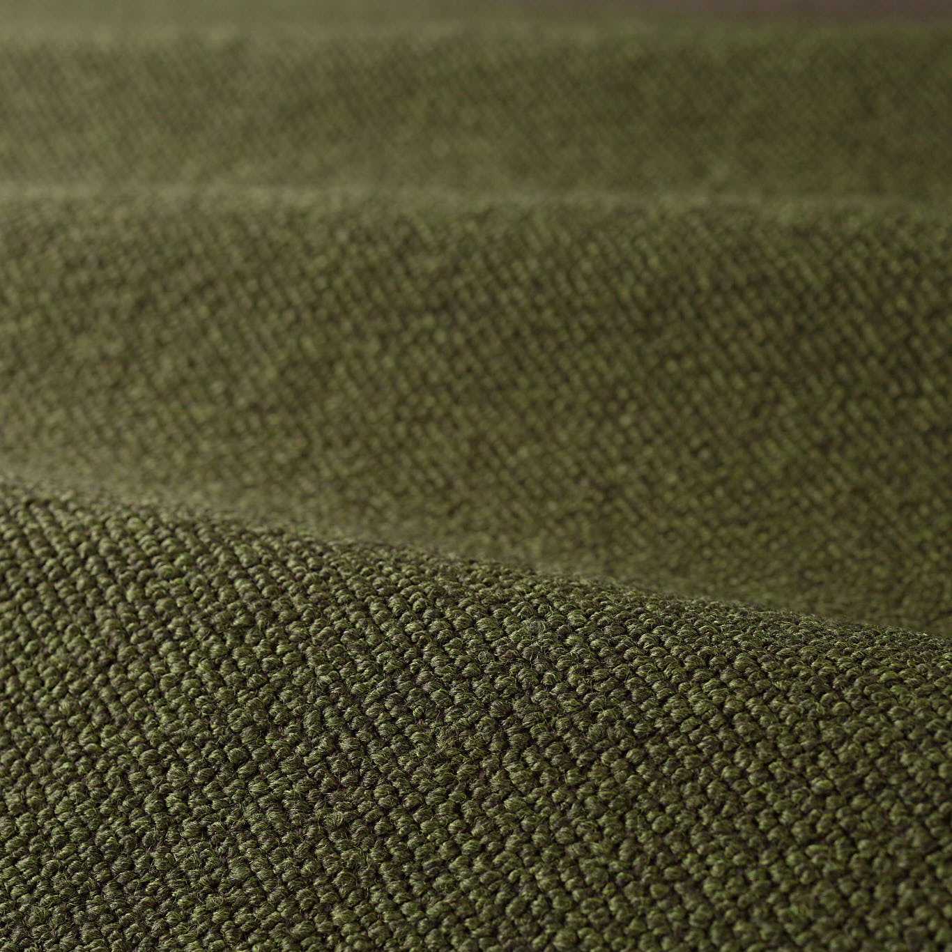 Bouclé Deep Moss Fabric by ZOF