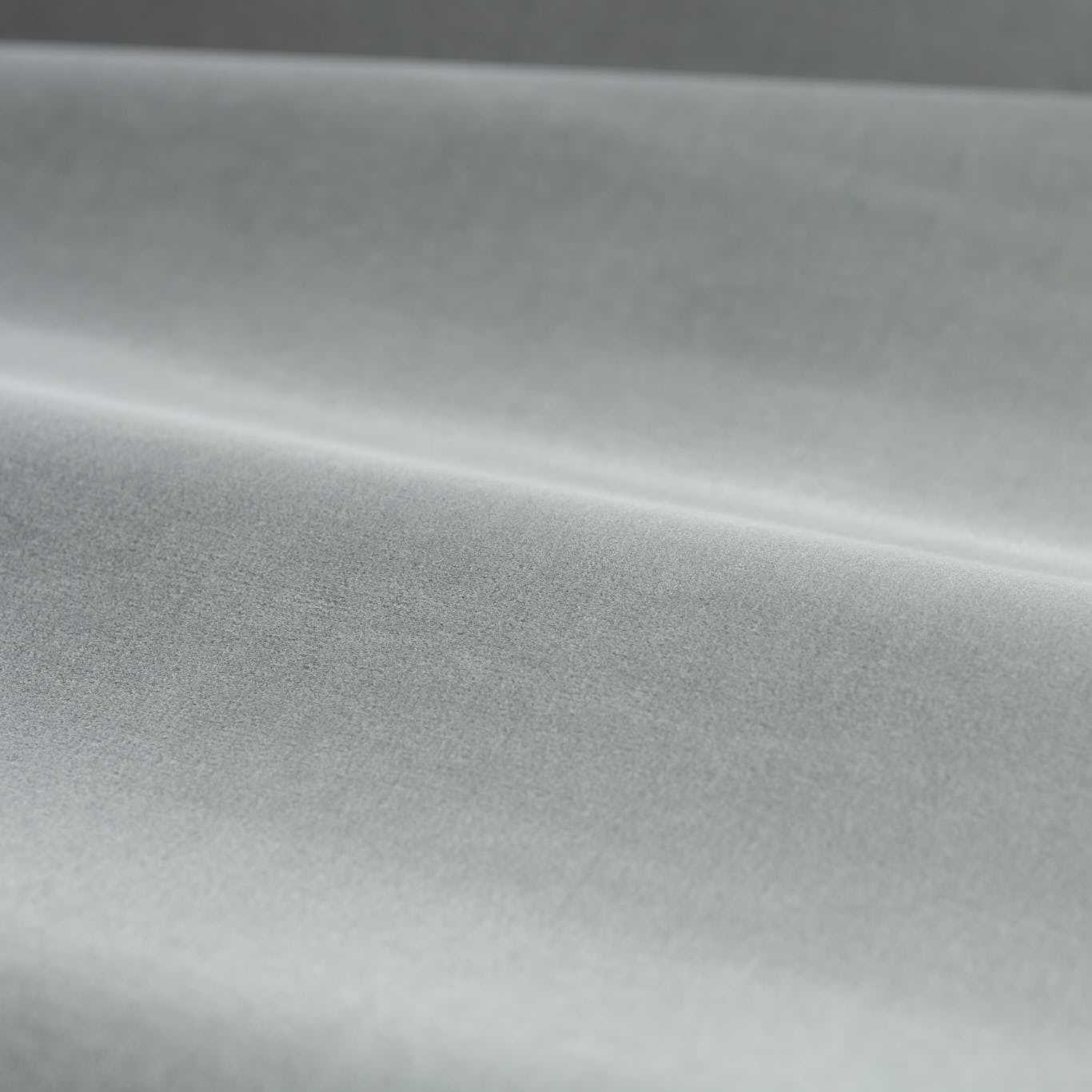 Cotton Velvet Performance Empire Grey Fabric by ZOF