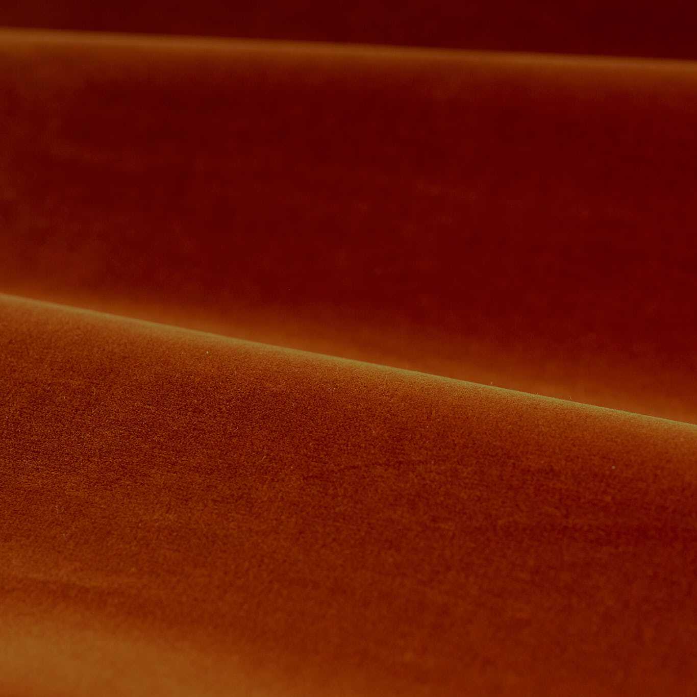 Cotton Velvet Performance Terracotta Fabric by ZOF