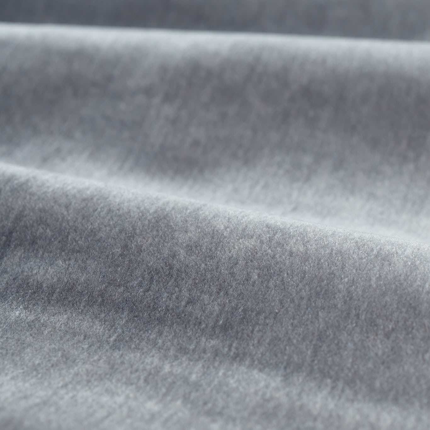 Mohair Quartz Grey Fabric by ZOF