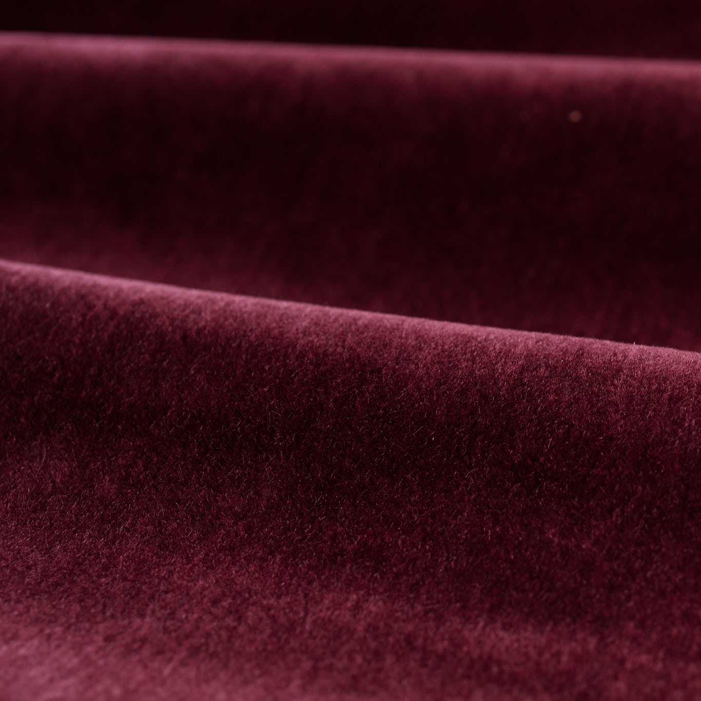 Mohair Bordeaux Fabric by ZOF