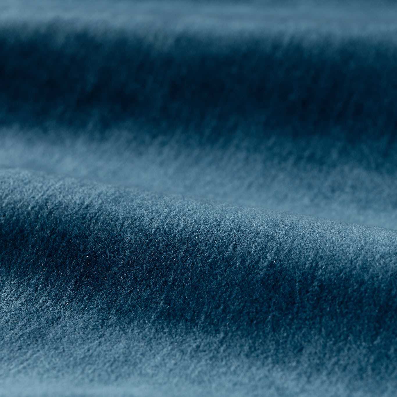 Mohair Mazarine Blue Fabric by ZOF