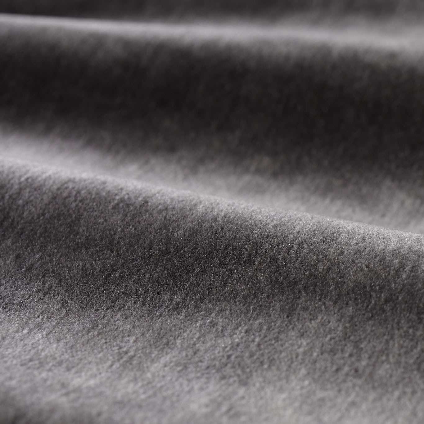 Mohair Anthracite Fabric by ZOF