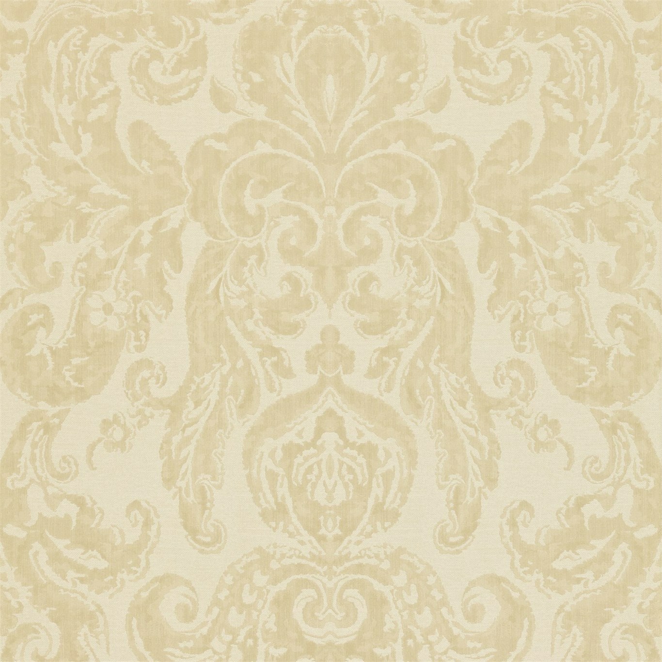 Brocatello Ivory Wallpaper by ZOF