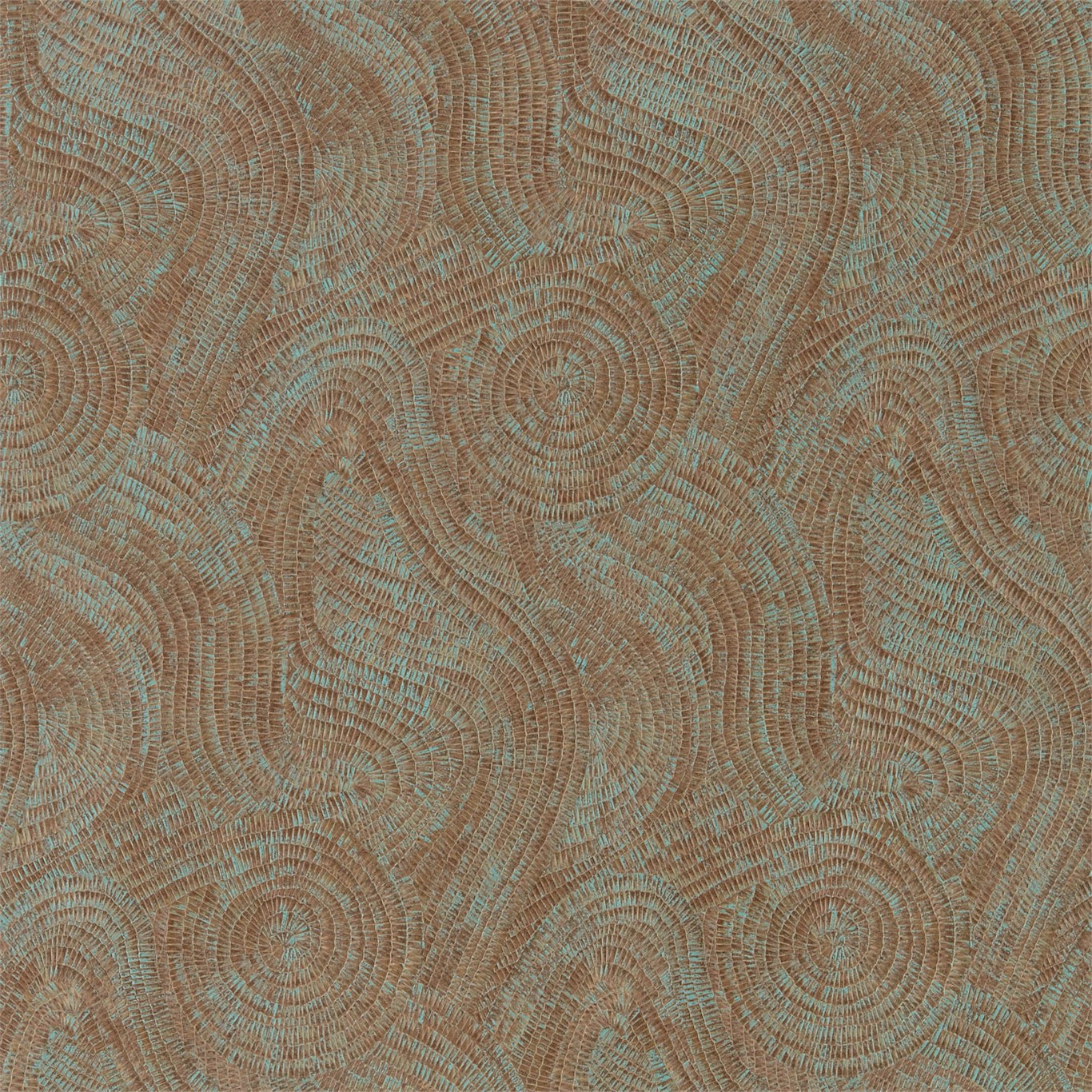 Hawksmoor Oxidised Copper Wallpaper by ZOF