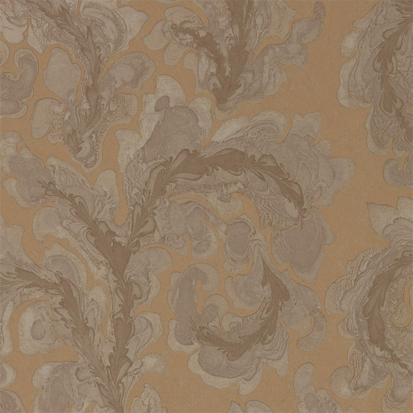 Acantha Amber Wallpaper by ZOF