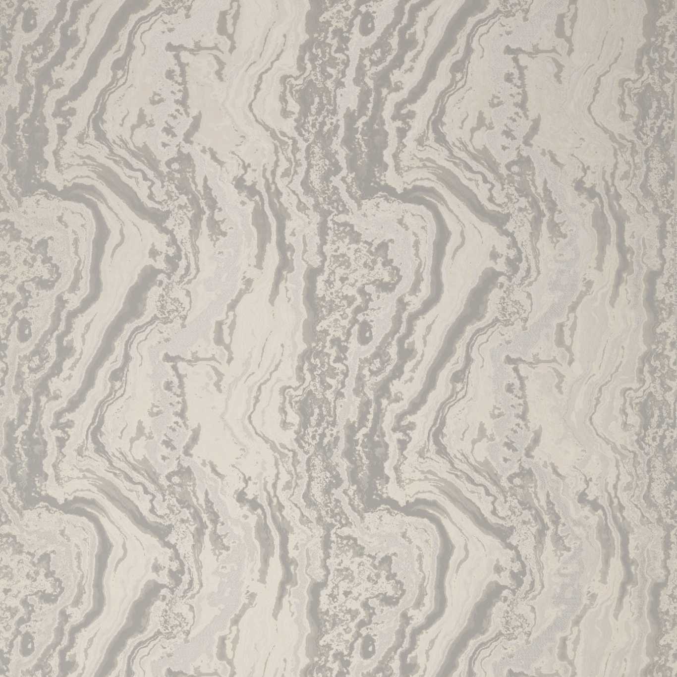 Serpentine Platinum White Fabric by ZOF