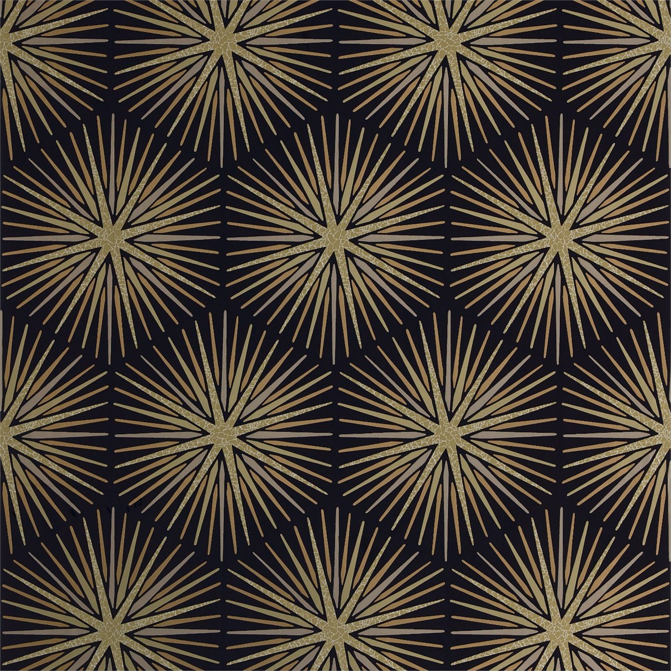 Spark Ebony/Gold Wallpaper by ZOF