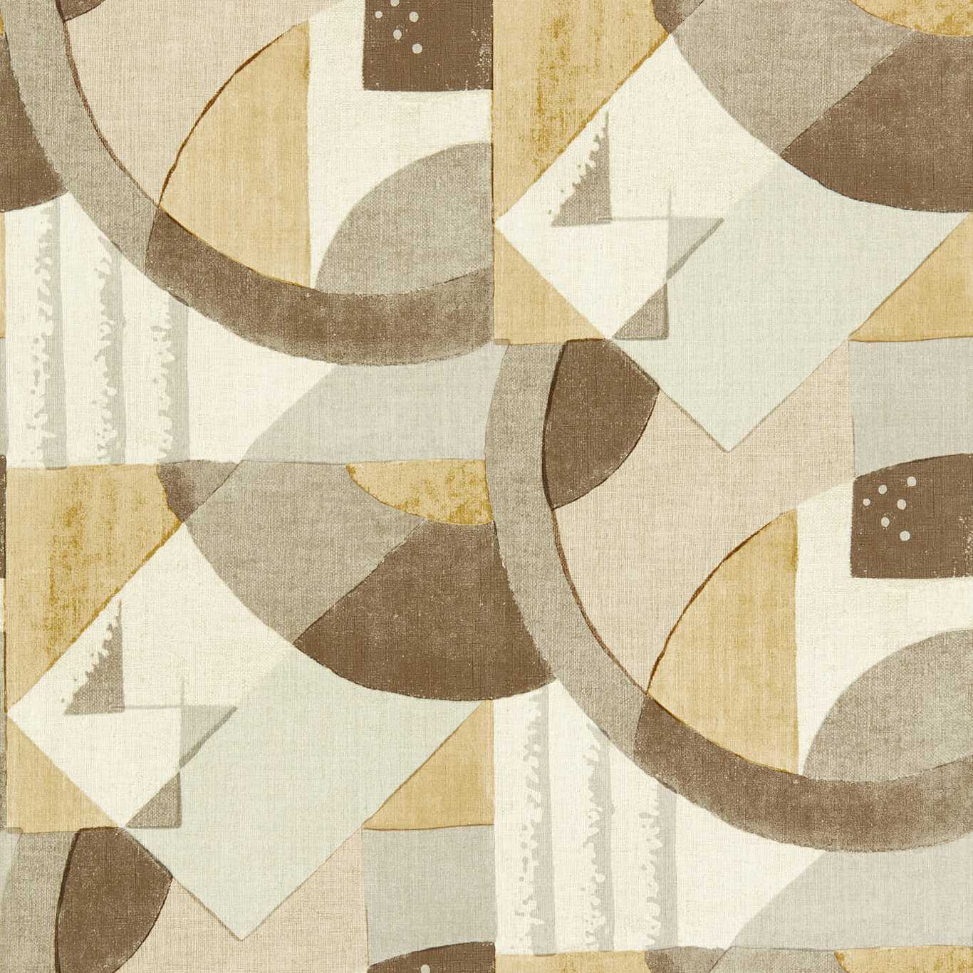Abstract 1928 Taupe Wallpaper by ZOF