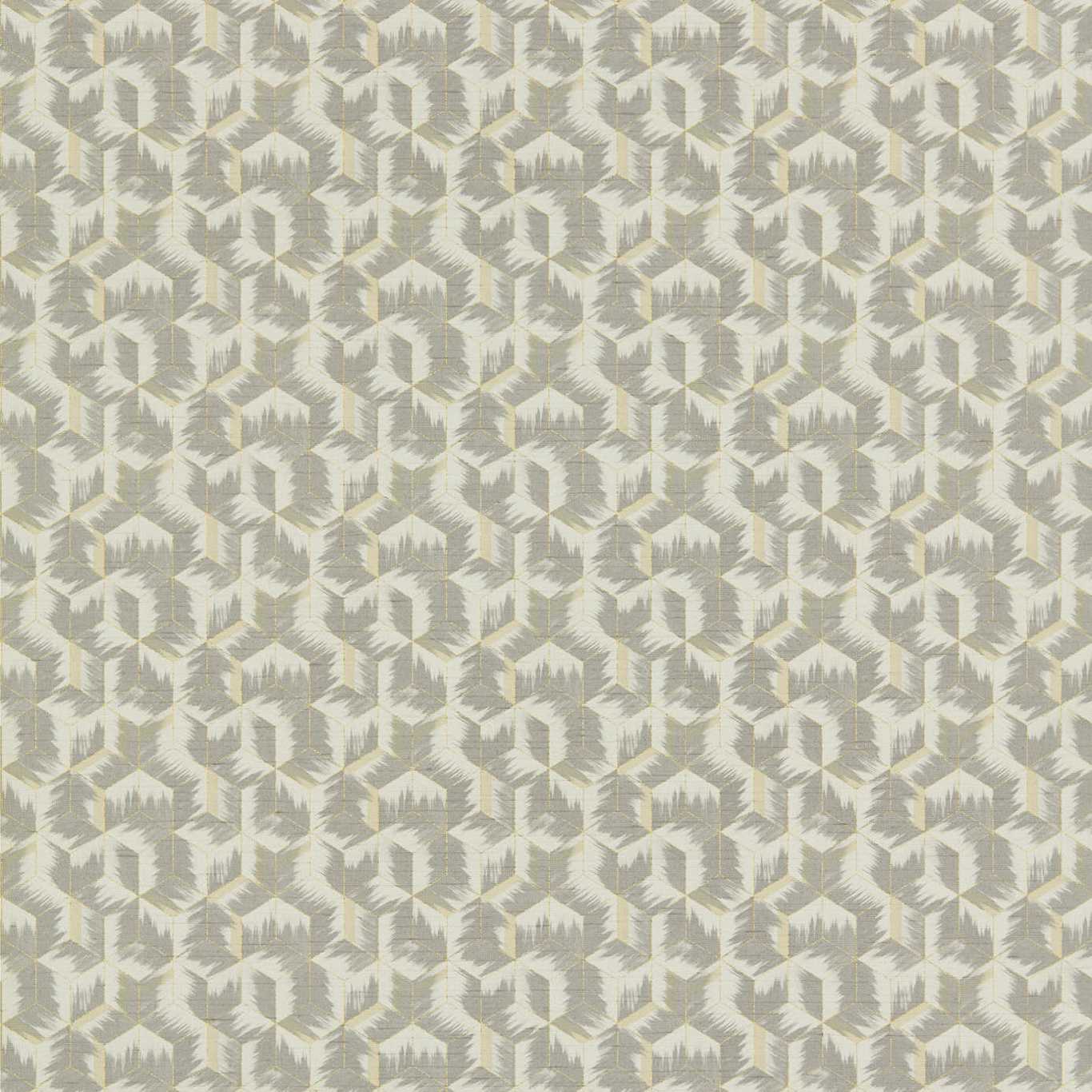 Tumbling Blocks Faded Anthracite Wallpaper by ZOF